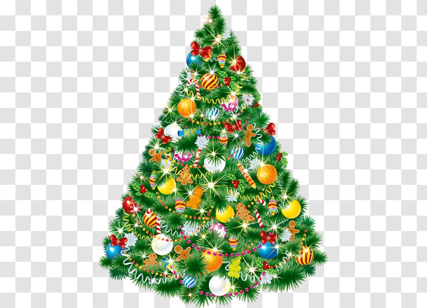 New Year Tree Holiday Clip Art - Christmas - Fir Transparent PNG