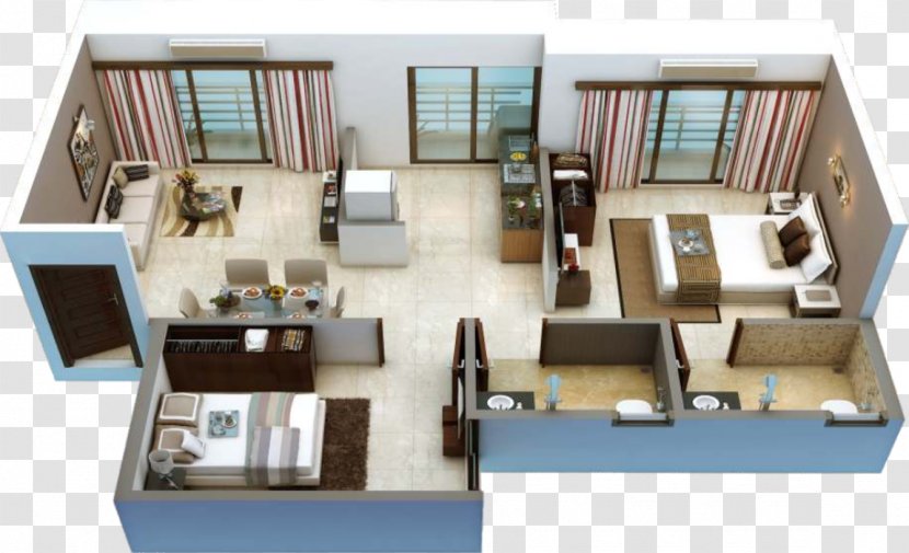 Pooja Nagar -NERAL PROJECT Floor Plan - Furniture - Laxmi Narayan Transparent PNG