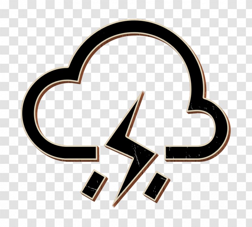 Forecast Icon Lightning Rainy - Thunder - Logo Symbol Transparent PNG
