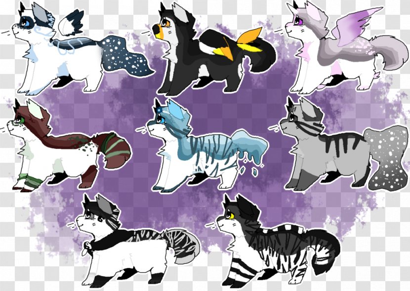 Cat Horse Dog Cartoon Transparent PNG
