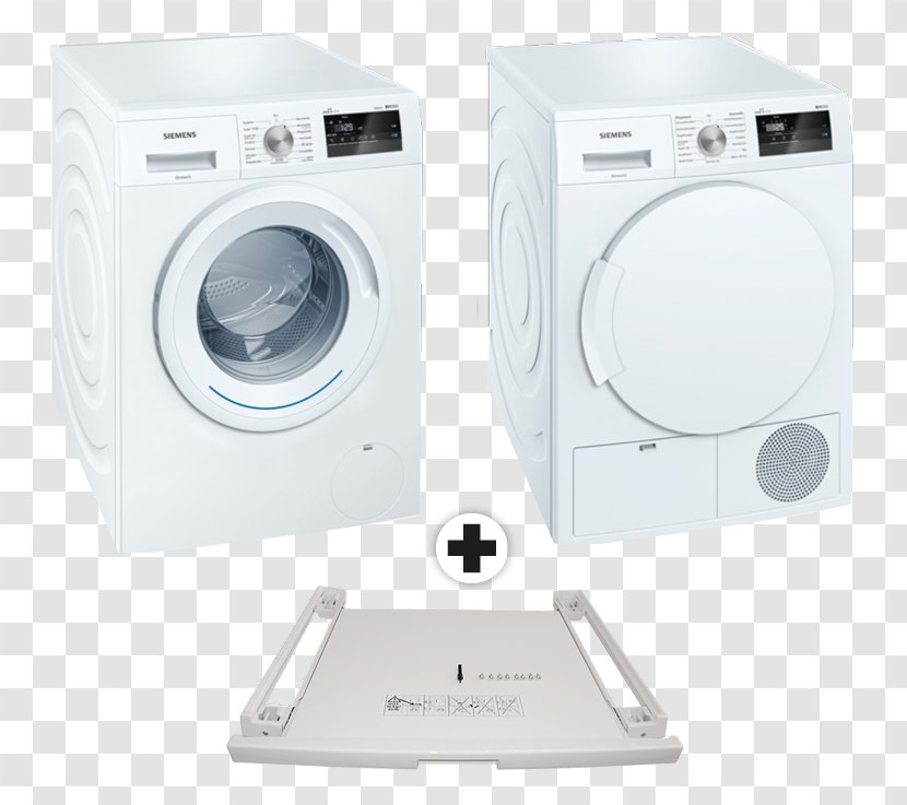 Washing Machines Clothes Dryer Siemens Home Appliance Laundry - Pitsos - Machine A Laver Transparent PNG