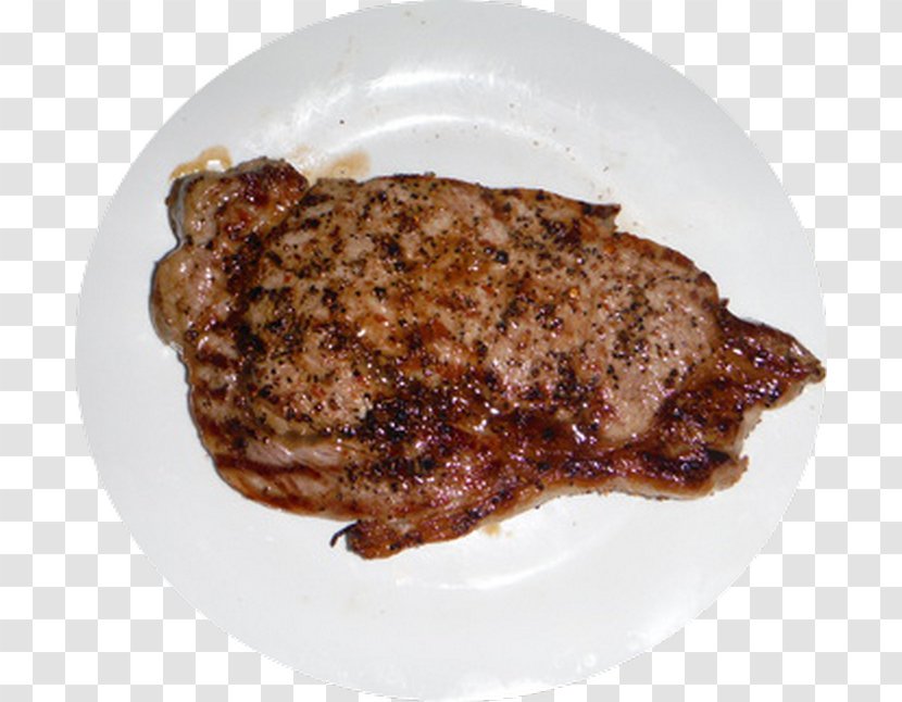 Rib Eye Steak Sirloin Pork Chop Meat - Veal - Eat Transparent PNG