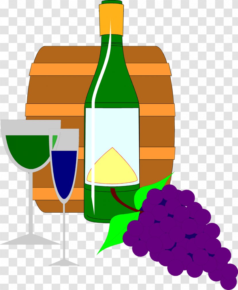 Wine Glass Common Grape Vine Milk Clip Art - Grapevines Transparent PNG
