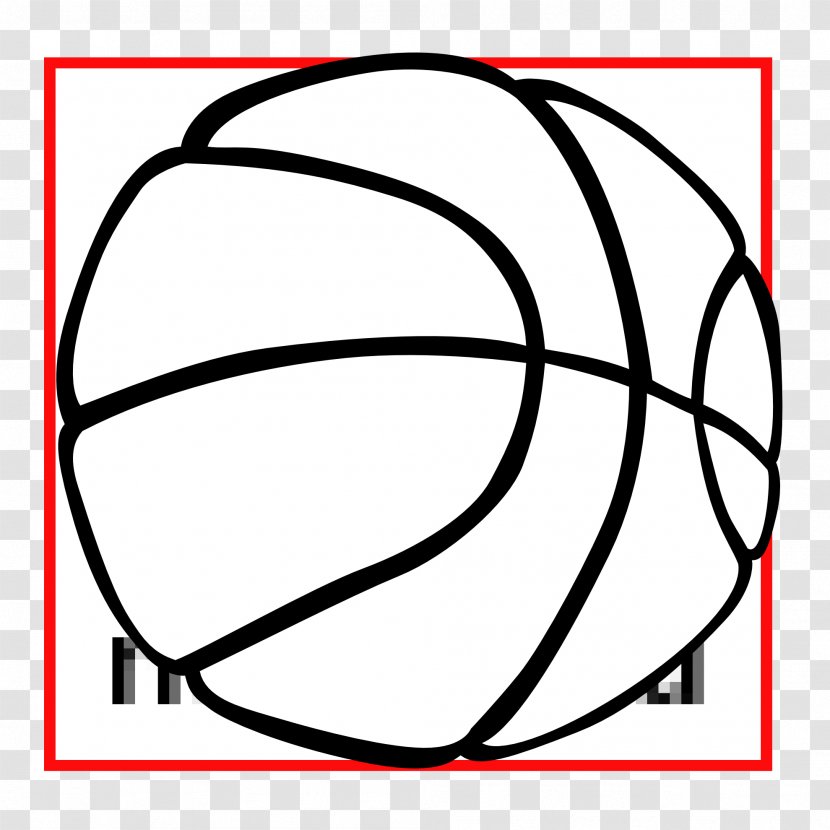 Basketball Line Art Drawing Clip - White - Clipart Transparent PNG