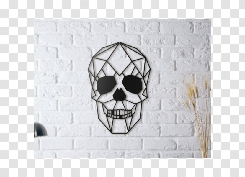 Art Metal Wall Decal Plasma Cutting - Decorative Arts - Skull Transparent PNG