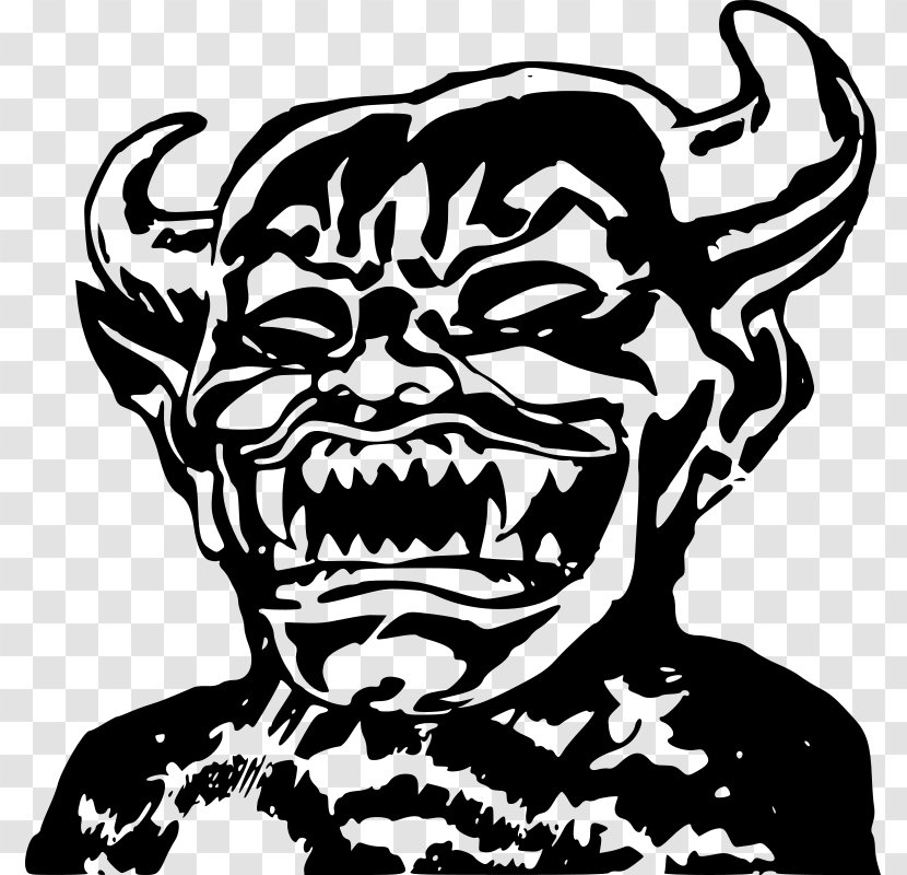 Devil Satan Clip Art - Mythical Creature Transparent PNG