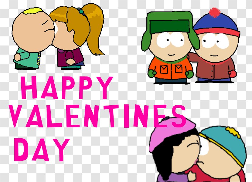 Valentine's Day Greeting & Note Cards Stan Marsh Cartoon - Area Transparent PNG
