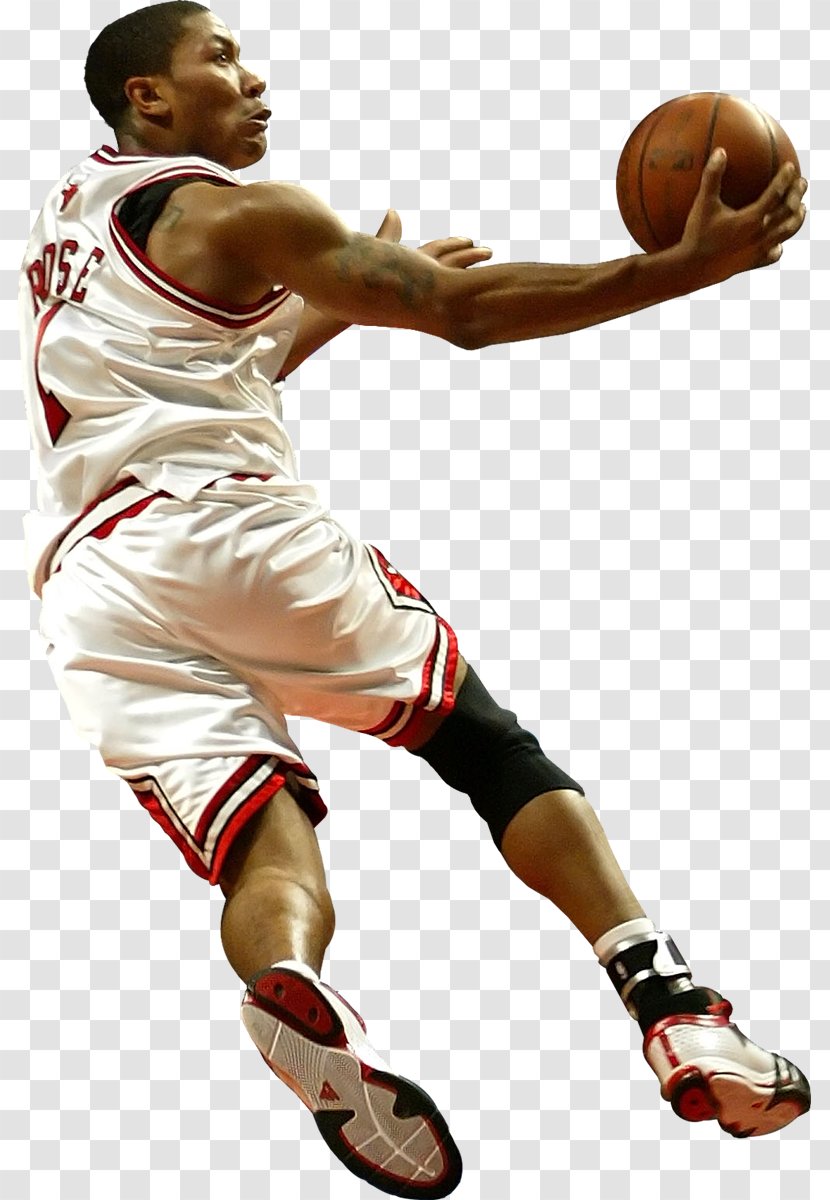 Derrick Rose Shoe Basketball Knee Material Transparent PNG