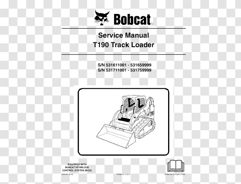 Owner's Manual Skid-steer Loader Product Manuals AB Volvo Bobcat Company - Heavy Machinery - Machine Transparent PNG