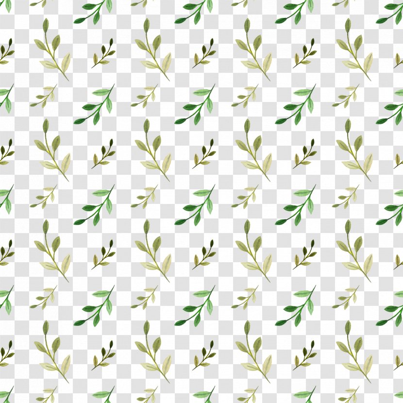 Watercolor Painting - Grass - Green Leaves Background Transparent PNG