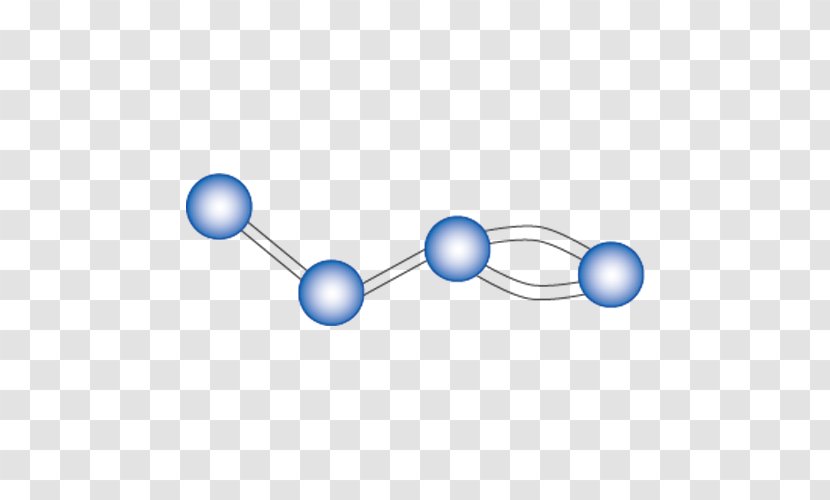 Molecule Chemical Element - Body Jewelry - Four Molecules 5 Club Model Transparent PNG