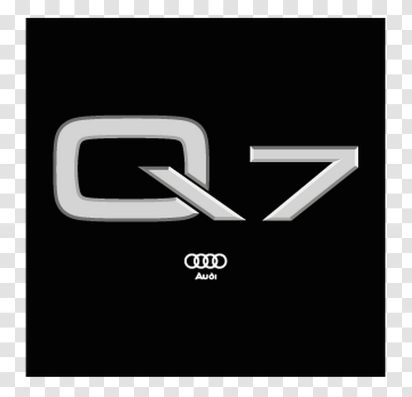 2018 Audi Q7 Logo Car A7 - Black Transparent PNG