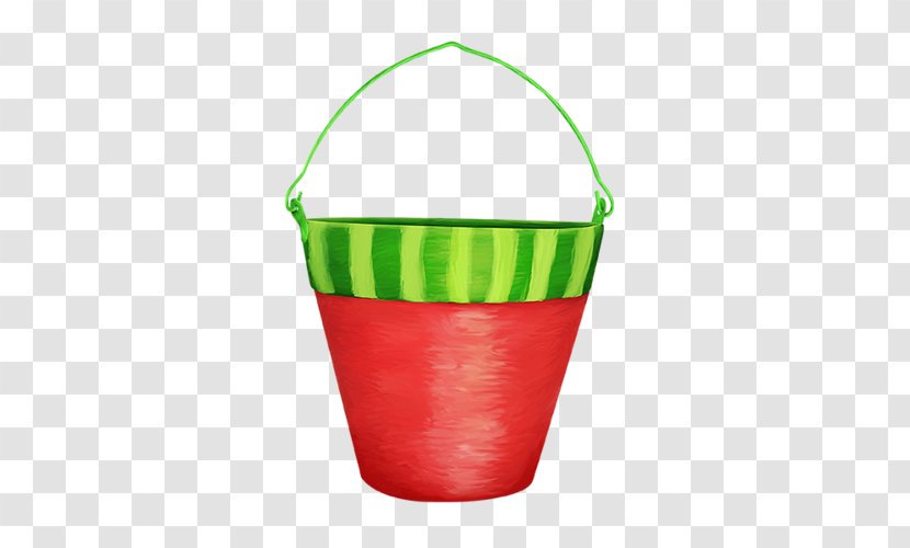 Bucket Icon - Red - Creative Transparent PNG