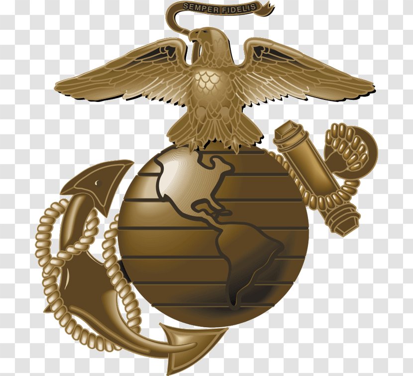 Eagle, Globe, And Anchor United States Marine Corps Semper Fidelis Military - Uniforms Of The Transparent PNG