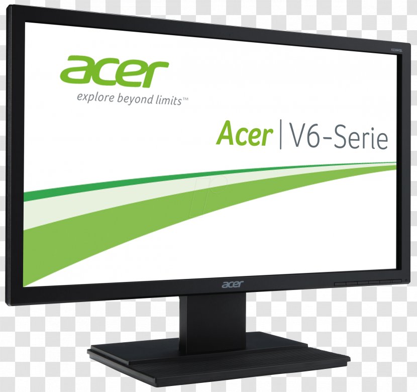Predator Z35P LED-backlit LCD Computer Monitors 1080p Acer V6 - Display Device - Screen Transparent PNG