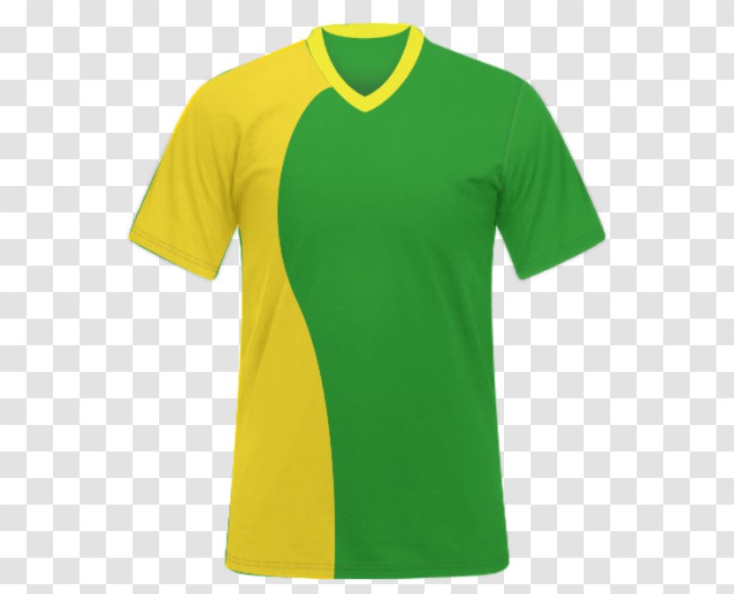 Sports Fan Jersey T-shirt Tennis Polo Neck - Yellow Transparent PNG