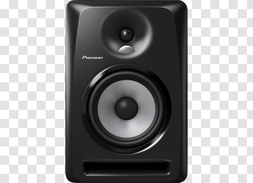 Studio Monitor Pioneer S-DJ Series Loudspeaker Audio Disc Jockey - Sound - Soft Dome Tweeter Transparent PNG