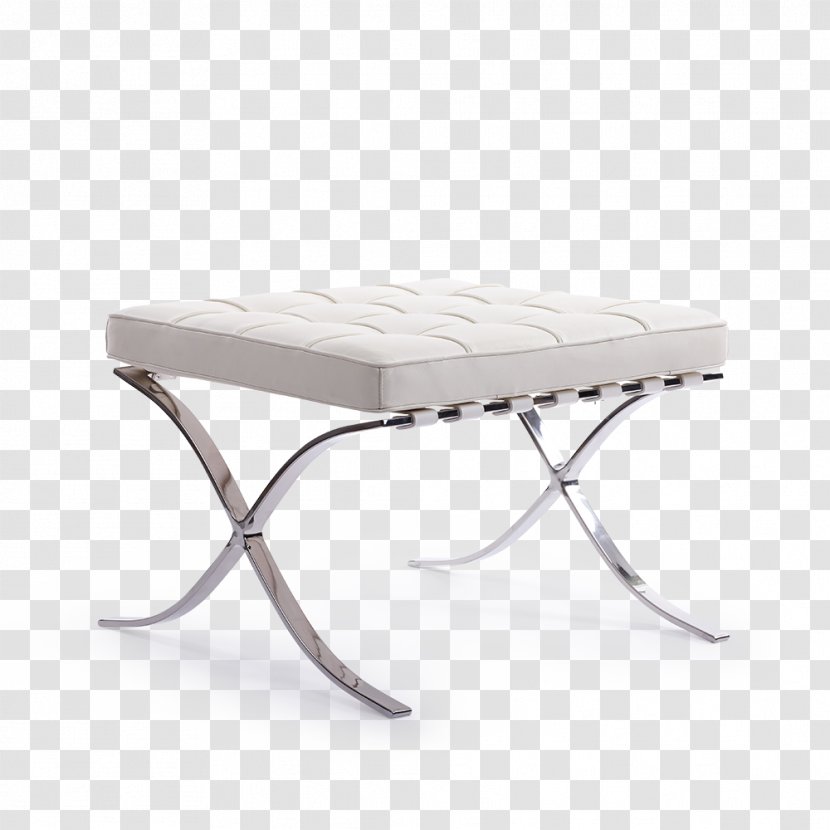 Barcelona Chair Foot Rests Footstool Table - Wing Transparent PNG