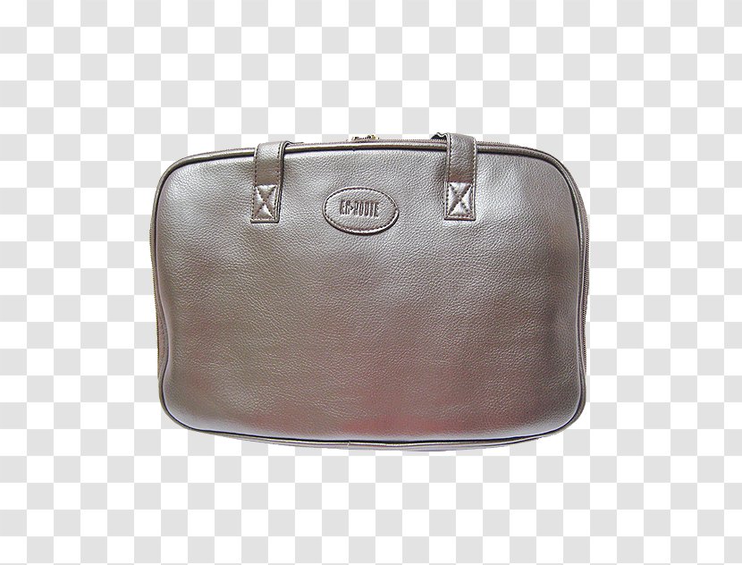 Briefcase Handbag Leather Messenger Bags - Metal - Bag Transparent PNG