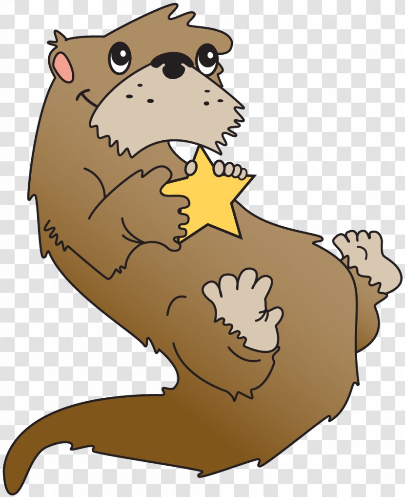 Beaver Cat Rodent Bear Mammal - Heart - Otter Transparent PNG