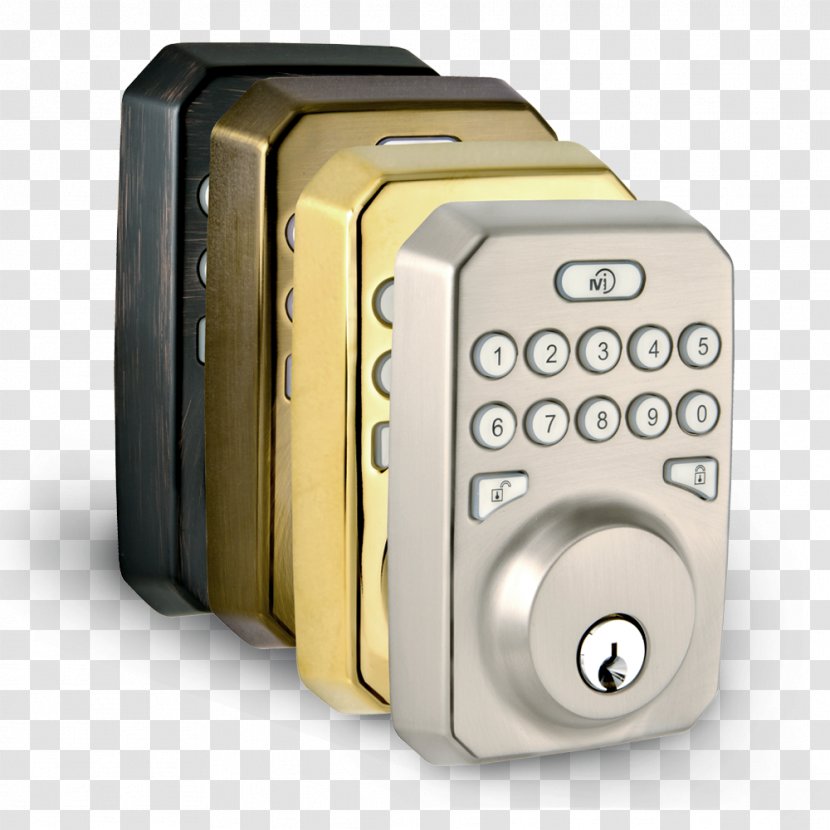 Smart Lock Door Home Automation Kits Lockitron - Remote Controls Transparent PNG