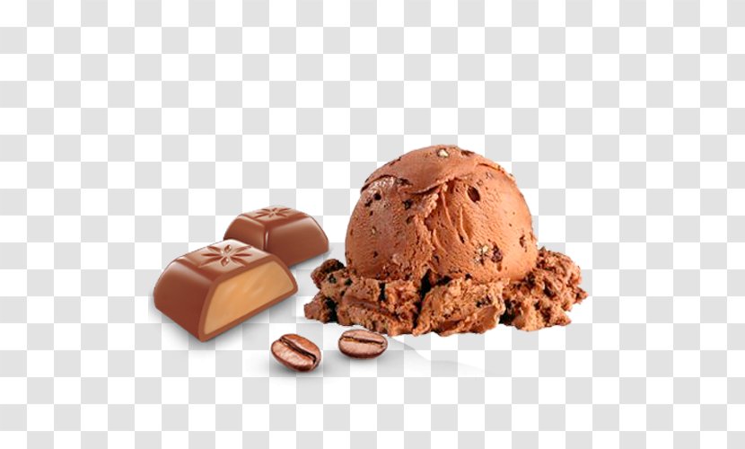 Chocolate Ice Cream Gelato Truffle Praline - United States Onedollar Bill Transparent PNG
