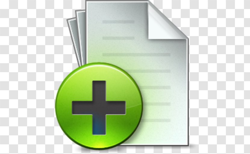 Document Download - Green - File Format Transparent PNG