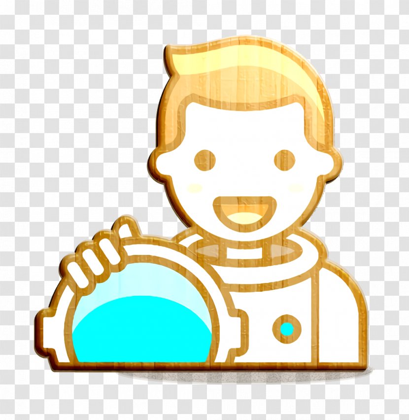 2 Icon Astronaut Man - Sticker - Cartoon Transparent PNG