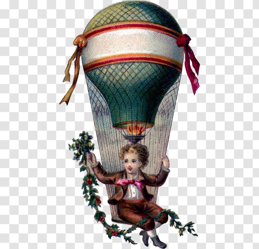 Hot Air Balloon Jean-Pierre Blanchard Airship - Blimp - Hand-painted Hot-air Transparent PNG