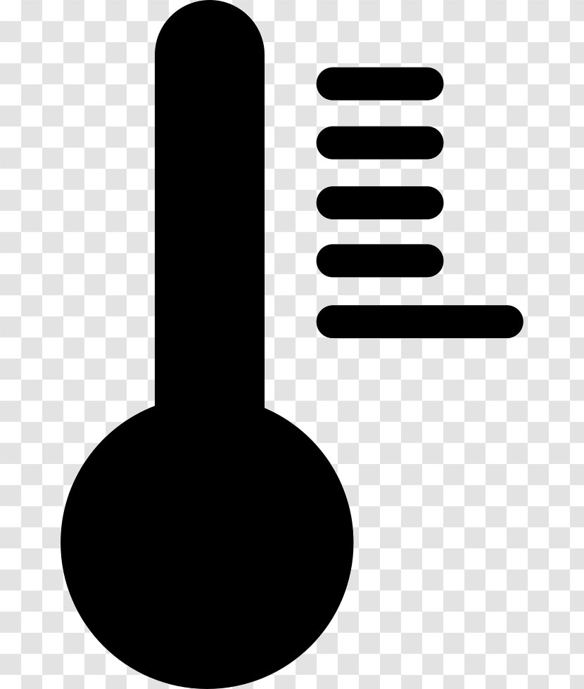 Black & White - M - Clip Art Product Design LineSummer Heat Thermometer Transparent PNG