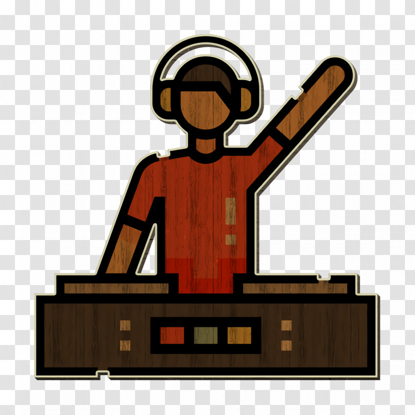 DJ Icon Party And Celebrations Icon Transparent PNG