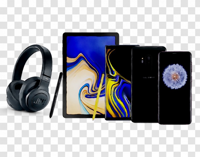 Headphones Product Audio Electronics Cobalt Blue Transparent PNG