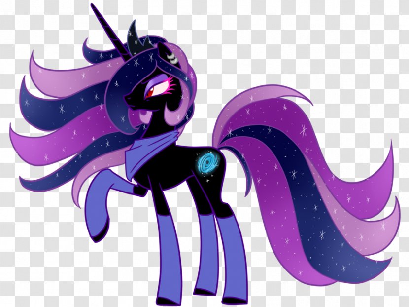 Pony Twilight Sparkle Princess Luna Winged Unicorn DeviantArt - My Little Friendship Is Magic - Starlight Background Transparent PNG