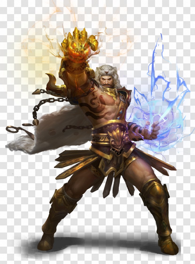 Legend Online Einherjar Thor Mythology Fire - Legendary Creature Transparent PNG