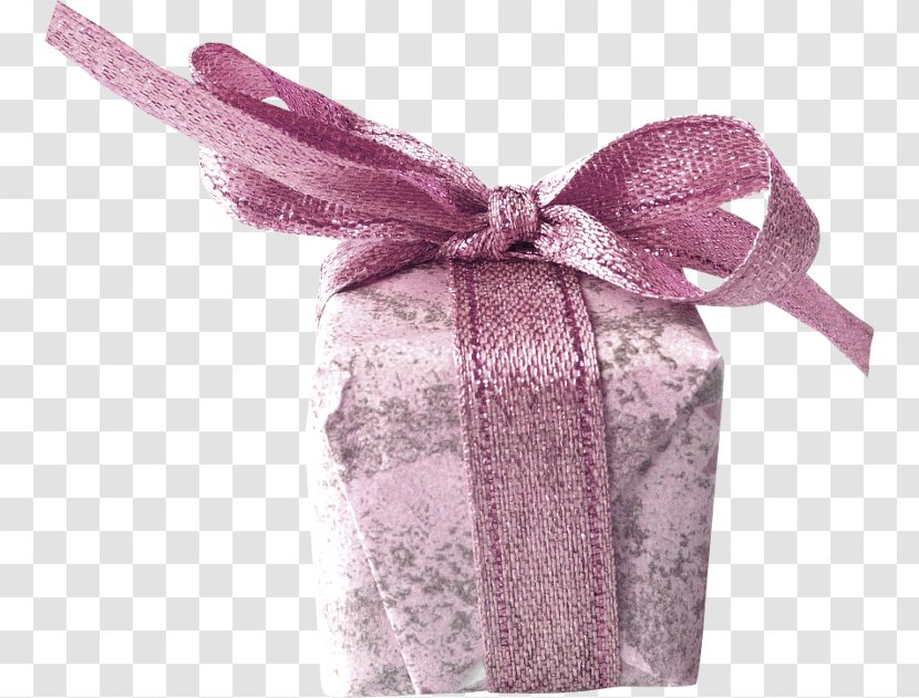 Gift Ribbon Box Christmas Gratis - Purple Transparent PNG