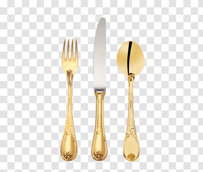 Fork Couvert De Table Spoon Tablecloth Train - Tableware Transparent PNG