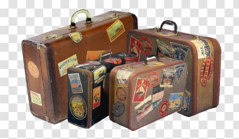 Travel Suitcase Baggage Vacation - Road Trip - Traveler With Transparent PNG