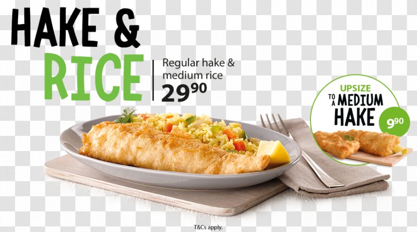 Take-out Fast Food Dish Fish Hake - Seafood Rice Transparent PNG