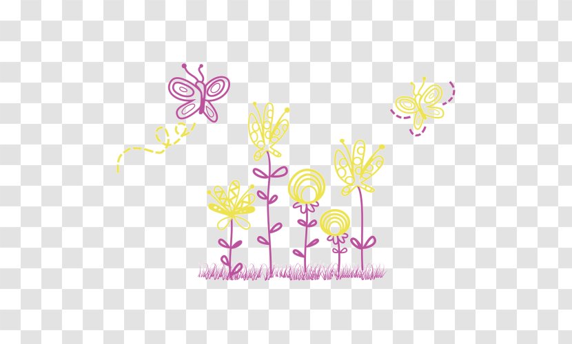 Drawing Sticker Clip Art - Flora - Pink Transparent PNG