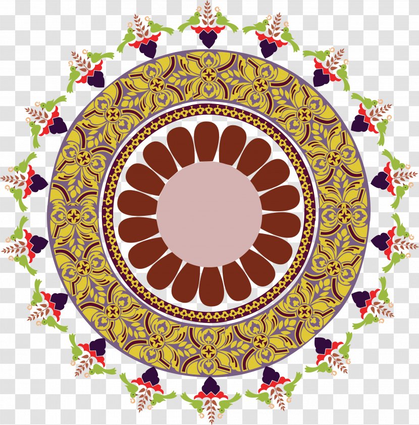 Rangoli Art Flower Clip Transparent PNG