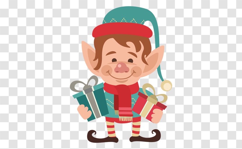 Santa Claus Christmas Elf - Finger Transparent PNG