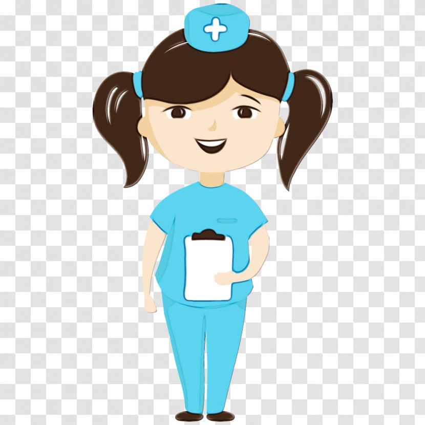Cartoon Health Care Provider Animation Nurse Transparent PNG