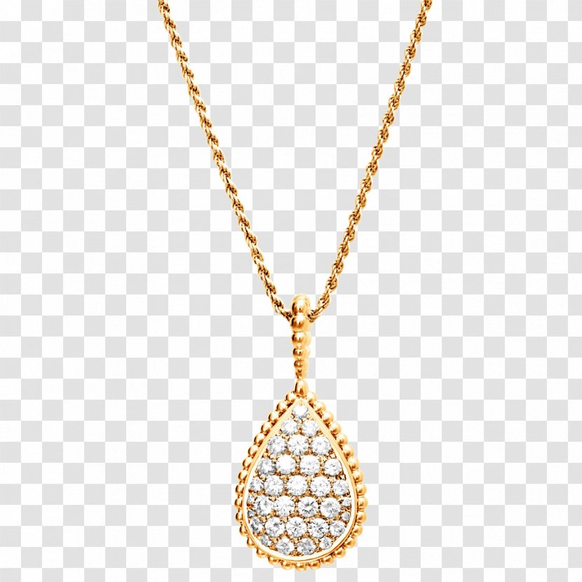 Necklace Boucheron Pendant Jewellery Earring - Chain Transparent PNG