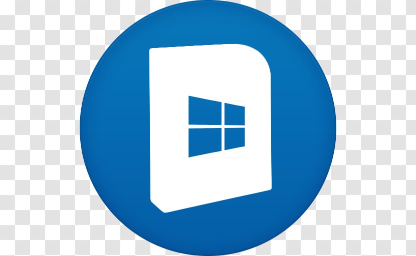 Blue Area Symbol Brand - Logo - Windows Update Transparent PNG