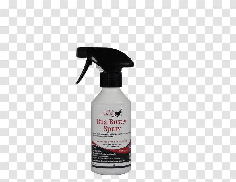 Caring For Your Horse Dog Itch Wound - Bug Spray Transparent PNG