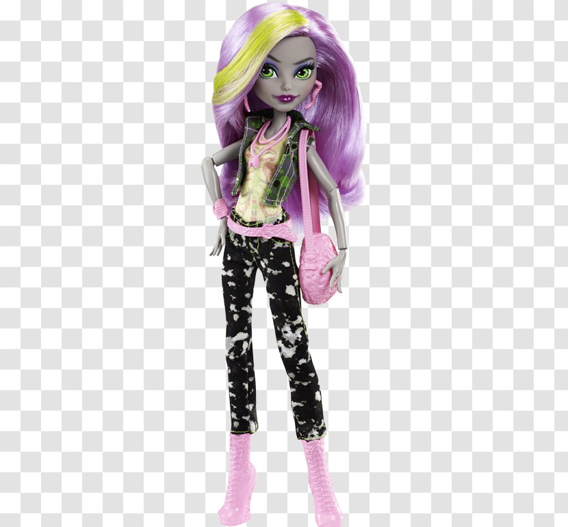 Monster High: Welcome To High Doll Toy Frankie Stein - Fictional Character Transparent PNG