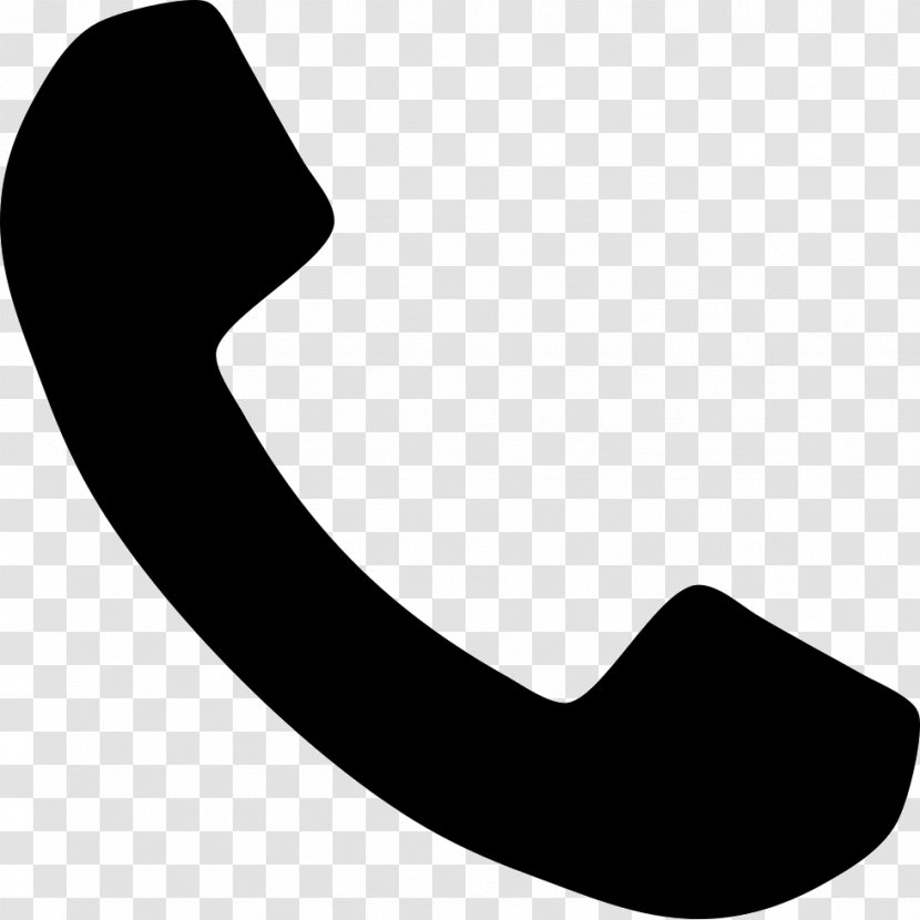 Mobile Phones Telephone - Black And White - Call Icon Download Transparent PNG