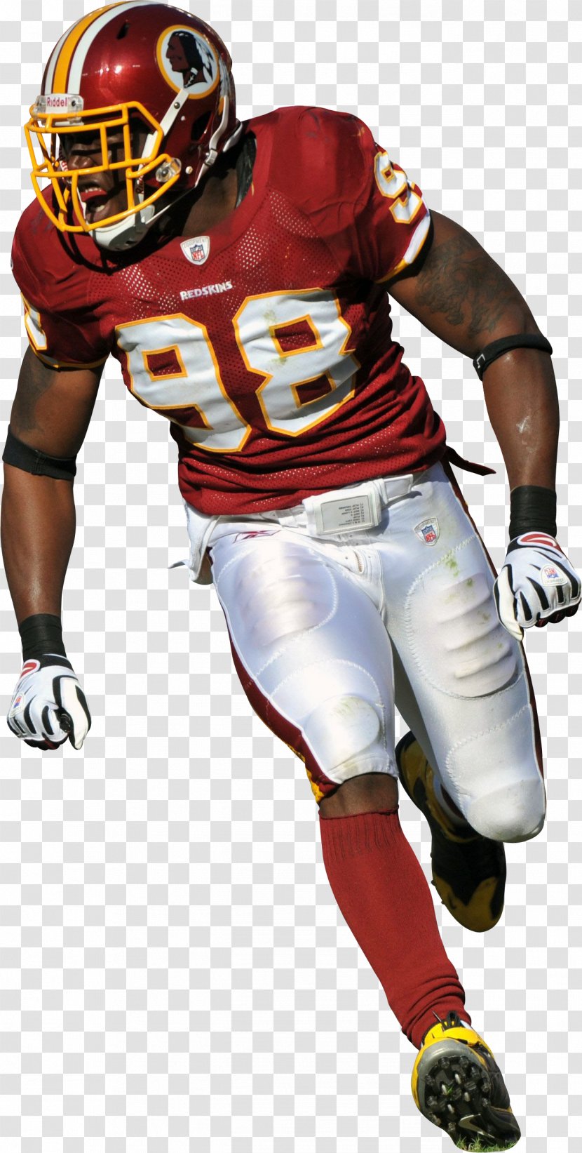 Washington Redskins Protective Gear In Sports American Football - Baseball Equipment Transparent PNG
