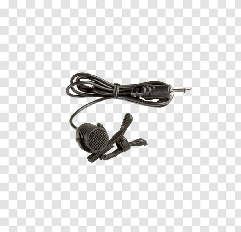 Lavalier Microphone Phone Connector Loudspeaker Sound - Electronic Component Transparent PNG