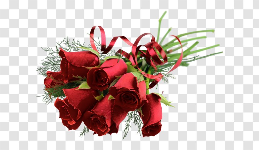 Valentine's Day Flower Bouquet Rose Gift - Flowering Plant - холод Transparent PNG